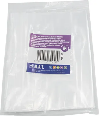 Image de Sac LDPE 25x35cm TRA (25pcs)