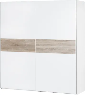 Produktbild von Furniture24 Schwebetürenschrank Wenecja 01 Schrank Kleiderschrank mit 2 Kleidersatngen, 183 cm breit