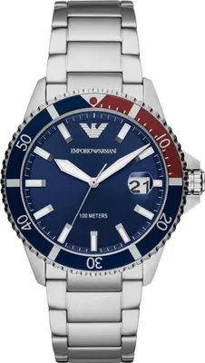 Obrázek produktu pro Pánské hodinky Emporio Armani AR11340 – nerezová ocel, modré