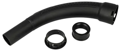 Staubsauger-Handgriff, gebogen, 35 mm, 31 cm, Kunststoff, schwarz