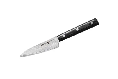 Produktbild von Samura Damascus 67 Paring Knife 3.9" - Premium-Küchenmesser aus japanischem Stahl mit 67 Lagen für präzises Schneiden und kulinarische Exzellenz