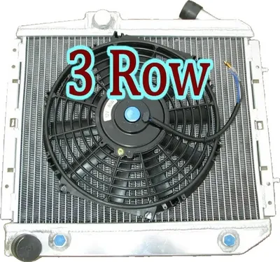 Obrázek produktu pro Hliník, 3 řady, kompatibilní s motorem 1,4 l OHV, chladič a ventilátor