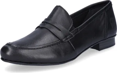 Produktbild von Rieker Damen Halbschuhe Penny Loafer Slipper 51954, Größe:38 EU, Farbe:Schwarz