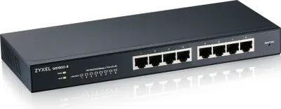 Produktbild von Zyxel GS1900-8 - Switch - Smart - 8 x 10/100/1000 - Desktop, wandmontierbar