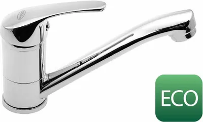Obrázok produktu pre AQUALINE 35 umývadlová batéria s otočným výtokom, ECO zmiešavacia kartuša, chróm