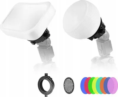 Obrázok produktu pre Sada difúznych filtrov 12v1 pre blesk fotoaparátu / objektívuGo D235