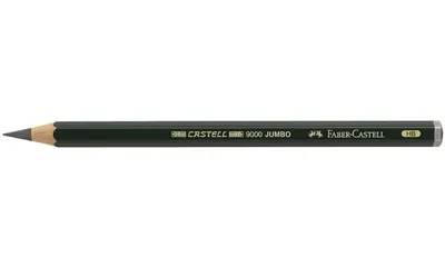 Produktbild von FABER-CASTELL Bleistift CASTELL 9000 Jumbo, Härtegrad: 4B