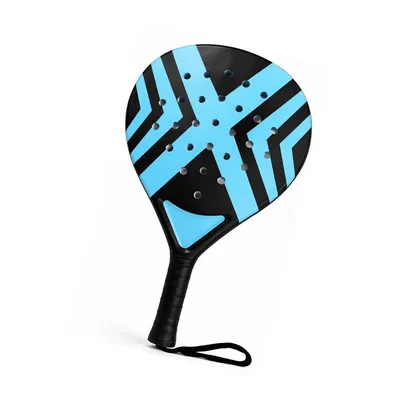 Produktbild von Padel Tennis Schläger für Anfänger & Fortgeschrittene – Padelschläger Set Erwachsene Profi Racket (Blau)
