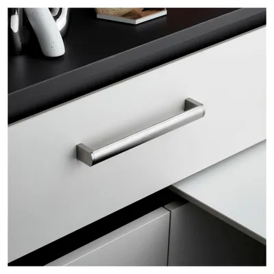 Produktbild von Möbelgriffe Edelstahl 320mm oval (1 Stück) für Schränke, Küchen und Schubladen