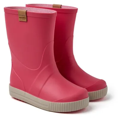 Productafbeelding van GIOSEPPO babyschoenen, meisjesmodel, regenlaarsjes, koraalrood, maat 24 EU, wijde pasvorm