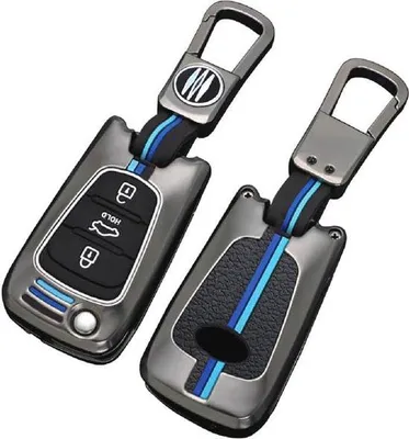 Productafbeelding van Autosleutelbescherming van zinklegering - geschikt voor Kia en Hyundai