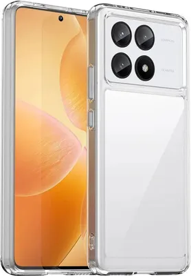 Produktbild von Hülle für Xiaomi Poco X6 Pro - Phonesta Acrylic Hybrid Back Cover - Transparent