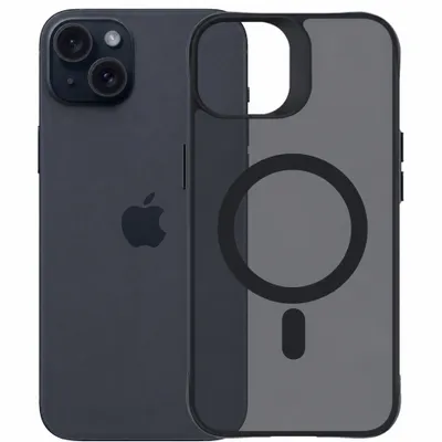 Image de H Hardy Coque pour iPhone 15, Protection MagSafe anti-rayures, Noire