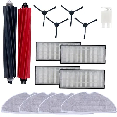 Produktbild von Zubehörpaket für Roborock S8/Roborock S8 Plus – Filter/Wischmopp/Seitenbürste/Extraktionswalze Phonillico®