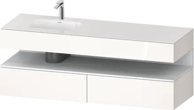 Produktbild von DURAVIT QA4795018220000 QTG EWT KWTU 1600 Wß Hgl. Be