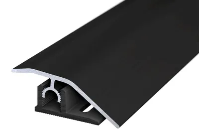 Produktbild von Anpassungsprofil Aluminium Schwarz eloxiert 10x44x2700 mm