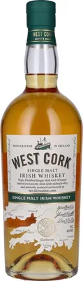 Image de West Cork Single Malt Irish Whiskey 40% Vol. 0,7l
