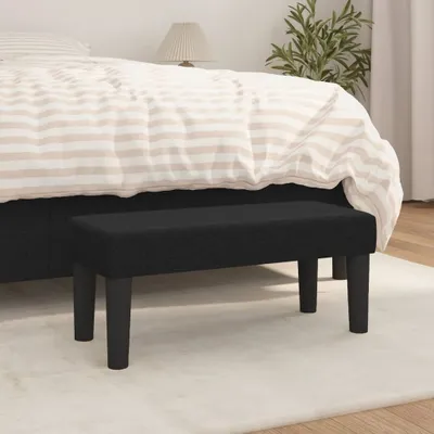 Produktbild von vidaXL Sitzbank Schwarz 70x30x30 cm Stoff