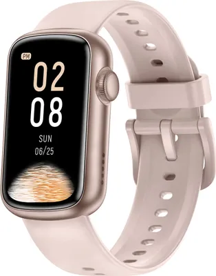 Produktbild von INF Smartwatch mit Herzfrequenzmesser, Blutdruckmessgerät, Schlafmonitor, Schrittzähler Roségold