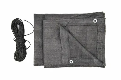 Zdjęcie produktu dla Awtools Osłona Balkonowa 1*5M 180G Z Oczkami Uv Szara