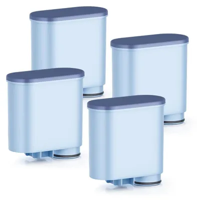 Productafbeelding van Waterfilters voor koffiemachines, 4-pack, compatibel met Philips AquaClean CA6903, anti-kalkfilters voor volautomatische koffiemachines