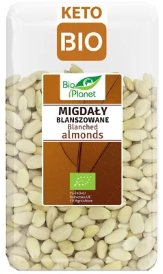 MIGDAŁY BLANSZOWANE BIO 1 kg - BIO PLANET