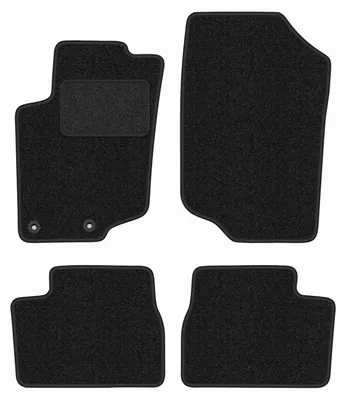 Obrázek produktu pro Velurové autokoberce antracitové pro: Peugeot 207 2006-2012 SW, kombi, hatchback, 4 ks