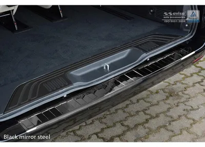 Zdjęcie produktu dla Osłona krawędzi bagażnika Mercedes V-Class 2014- (W447, ciemna, chrom)
