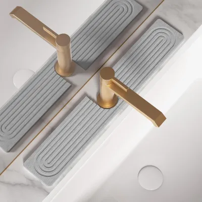 Image de Tapis de sol en forme de U, fabriqué en diatomite, pour cuisine et salle de bain