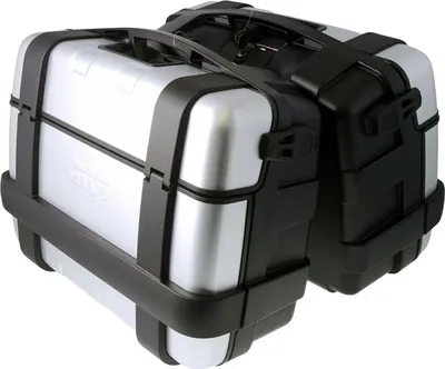 Produktbild von Koffer Set GIVI 33 Monokey mit Alu Cover 33 Liter 411x23x526mm Motorrad, Enduro