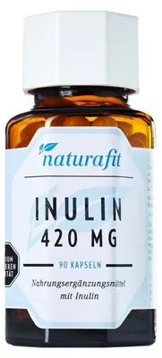 Immagine prodotto di naturafit Inulina 420 mg capsule, 90 capsule