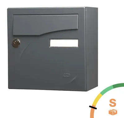 Image de Boite aux lettres Préface compact Gris anthracite RAL 7016M - RENZ - 231134