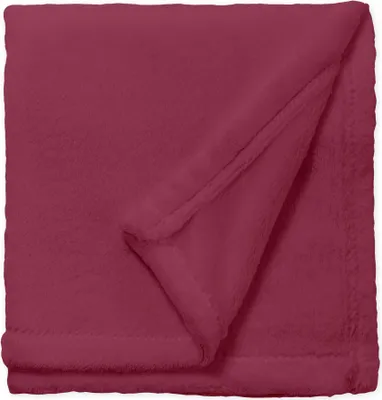 Produktbild von Kuscheldecke Flauschig 220x240 cm bordeaux kuschelig warm Tagesdecke Fleecedecke