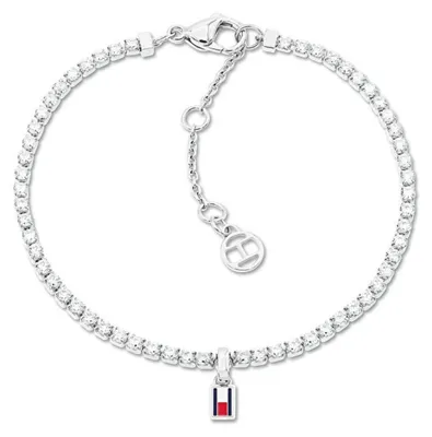 Productafbeelding van Stalen tennisarmband met kristallen, modelnummer 2781092