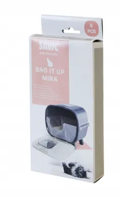 Obrázok produktu pre Savic Toilettenbeutel "MIRA" 6 St., 52 x 41 x 22 cm