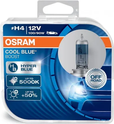 Obrázek produktu pro Cool Blue Boost H4 12V 100/90W 62193CBB-HCB - 2KS