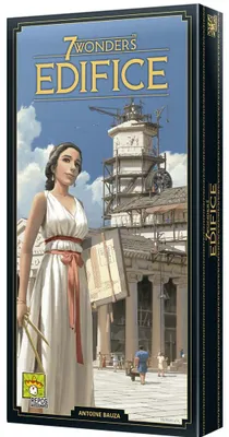 Immagine prodotto di Asmodee 7 Wonders Edifice, Espansione del gioco di carte, Simulazione economica, 10 anni/anni