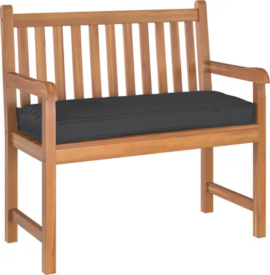 Immagine prodotto di vidaXL Cuscino nero 100 x 40 x 8 cm Tessuto Oxford