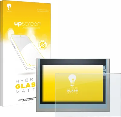 Produktbild von upscreen Entspiegelungs Schutzglas für Siemens Simatic HMI TP900 Comfort 6AV2124-6JJ00-0AX0 Schutzfolie Panzer Folie Glas Display Schutz matt