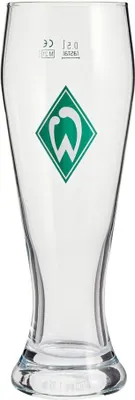 Produktbild von SV Werder Bremen Weizenbierglas „Werder"