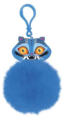 Productafbeelding van K-pop demonenjagers sleutelhanger met pompon