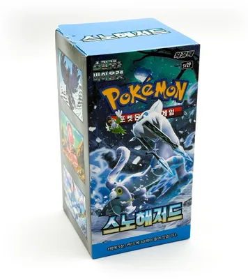 Produktbild von Pokémon Snow Hazard Booster Display SV2P Koreanisch