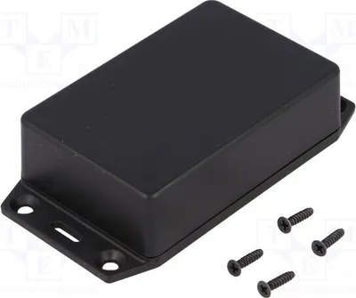 Immagine prodotto di 1x Alloggiamento: universale con dimensioni X: 56 mm, Y: 85 mm, Z: 27 mm. 1591XXMSFLBK - Alloggiamento universale