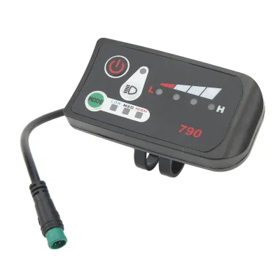 Zdjęcie produktu dla Wyświetlacz roweru elektrycznego, panel sterowania wyświetlaczem LED roweru elektrycznego, wyświetlacz LED do roweru elektrycznego, miernik wyświetlacza danych roweru elektrycznego, wodoodporny wyświetlacz LED roweru elektrycznego, akcesoria do modyfikacji roweru elektrycznego