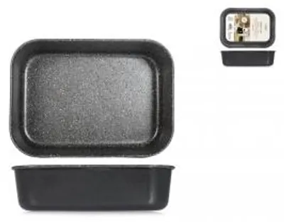 Immagine prodotto di H&H Rosticcera Airfryer in alluminio con rivestimento antiaderente a 6 strati 15x21x5,5 cm