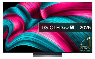 Produktbild von LG OLED evo AI OLED65C54LA, 165,1 cm (65"), 3840 x 2160 Pixel, OLED evo, Smart-TV, WLAN, Schwarz