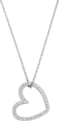 Immagine prodotto di Collane con ciondolo in argento da 43 cm a 49 cm Collezione Amore - donna
