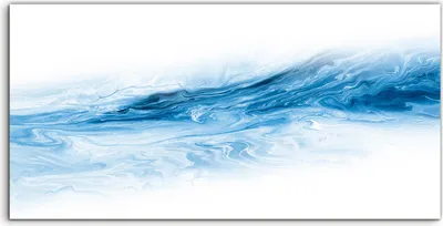 Produktbild von Coloray Canvas 140x70  Wandbild Leinwand Bilder Blauer kreativer abstrakte