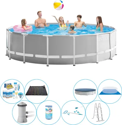 Obrázek produktu pro Bazén Intex Prism Frame Pool - 457x122 cm - výhodná sada