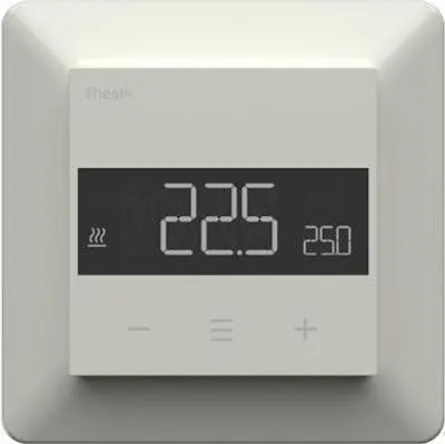 Produktbild von WiFi6 Thermostat Weiß RAL9010 für Elektro- & Wasserheizung